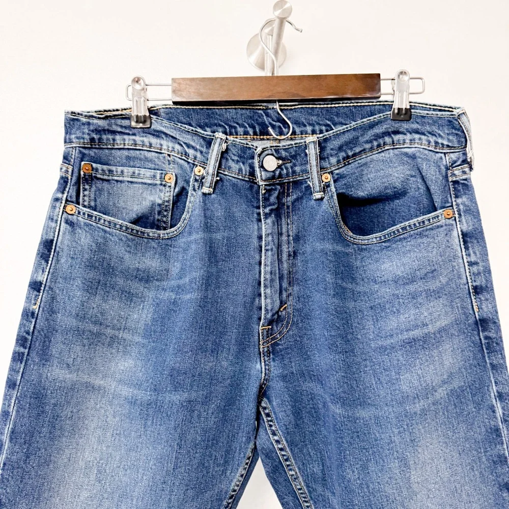 Men's‎ Levis 559 Relaxed Straight Fit Denim Blue Jeans 34 x 34